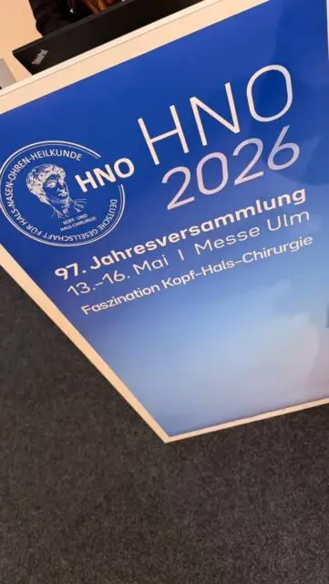 DGHNO Jahreskongress in Ulm, wir waren dabei als Vorsitz und Vorträgen. Danke an Prof. Thomas Hoffmann für die Einladung zur interdisziplinären Sitzung: HNO trifft Plastische Chirurgie🙏🏻