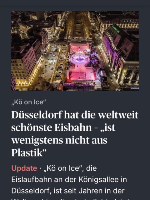 Wusste gar nicht, dass die Eisbahn sooo beliebt ist. Das sie schön ist, darf ich schon seit vielen Jahren im Winter sehen. Ich wünsche Allen ein schönes Adventswochenende🕯️🕯️🕯️🕯️
#duesseldorf #koenigsalleeduesseldorf
#koenigsallee